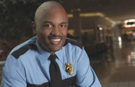 Smiling Security Officer