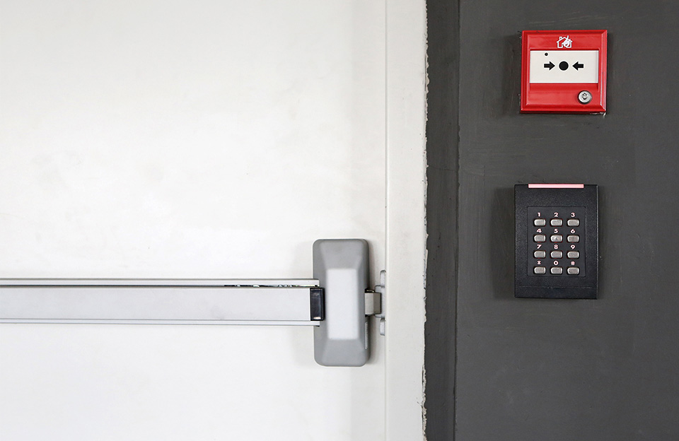 Keypad & Fire Alarm