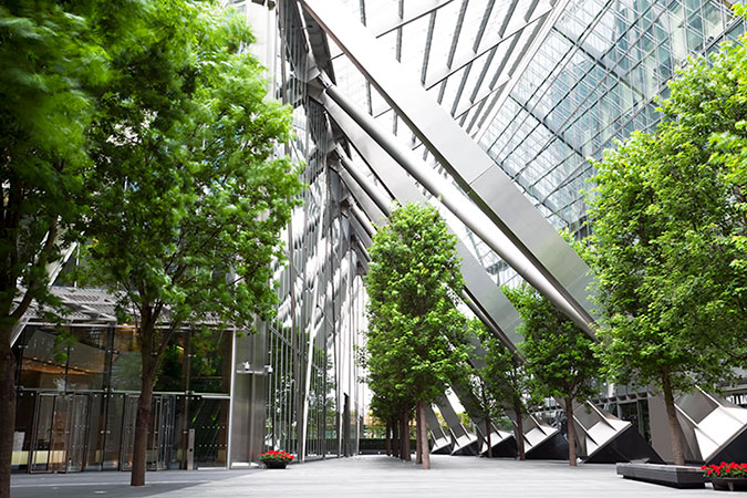 building walkway